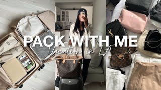 PACK WITH ME FOR LA | Vacation prep, What&#39;s in my carry-on, Travel essentials + more