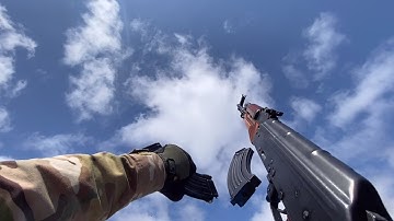 AKM Reload In Slow Motion 3