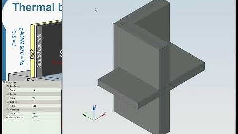 QuickField Example Simulation: ISO 10211:2007 Thermal bridges in building construction.