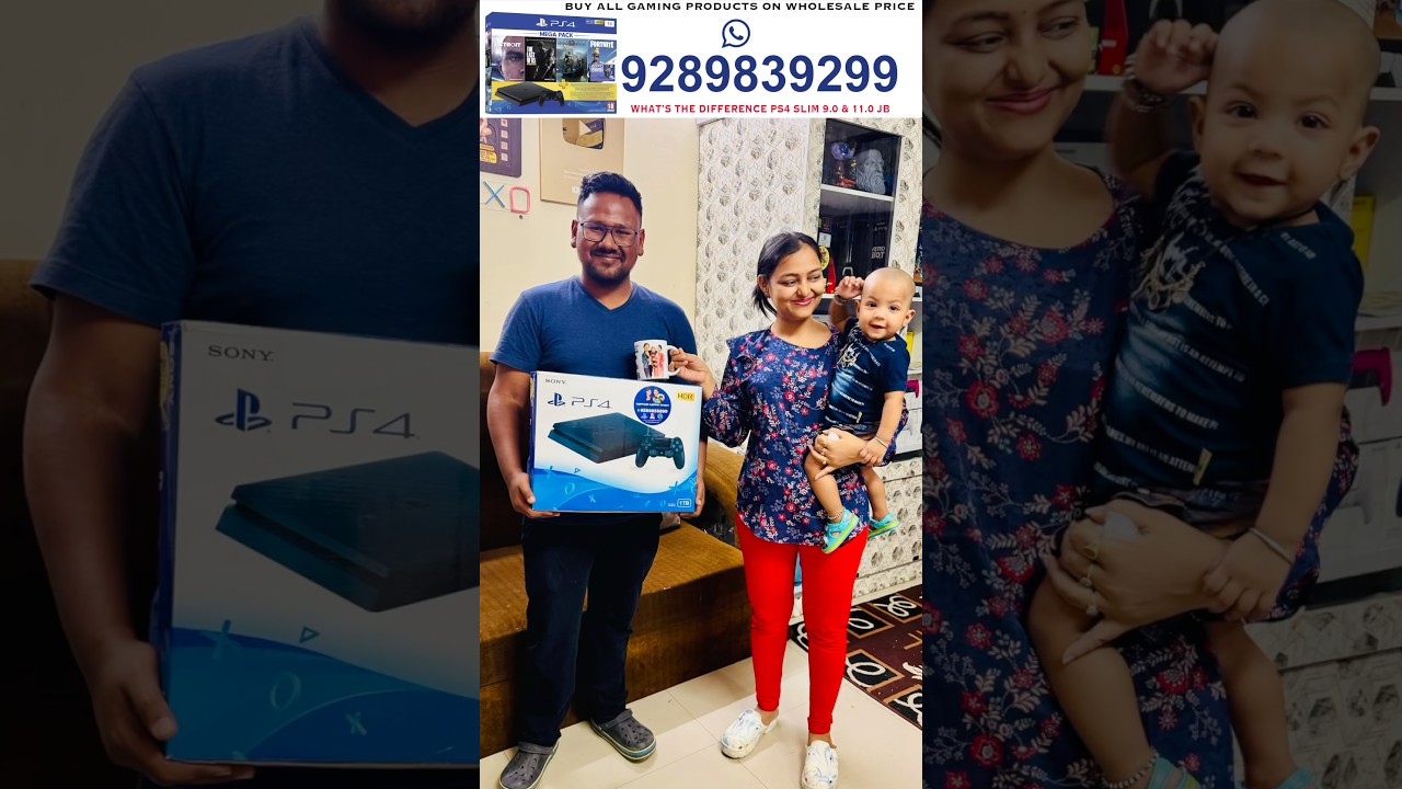 What is the Difference PS4 9.0 & 11.0 Jailbreak in Hindi | BUY PS4 Slim & PRO on Wholesale Price