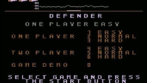 Defender - Atari 5200 (1983)