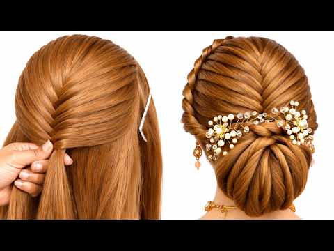 Easy Updo Hairstyle Tutorial | Hairstyle For Girls | Hairstyle For Wedding