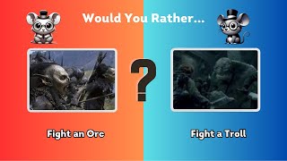 🌟 Would You Rather: The Lord of the Rings - The Fellowship Edition! 🌟