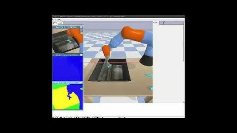 Using dqn to control the robot arm