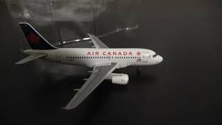 Dragon Wings Air Canada Airbus A319 dark green tail livery (1993) 1:400 unboxing.