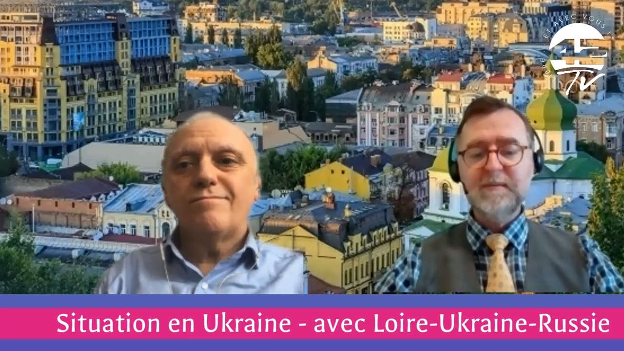 ⁣La situation en Ukraine avec Jean Joumard de Loire-Ukraine-Russie.