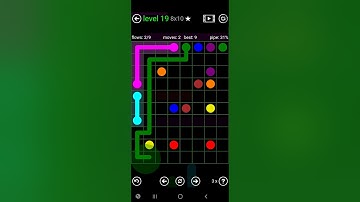 How To Solve Flow Free Rectangle Pack Level 19 8x10 Board Walk Through Solution Walkthrough