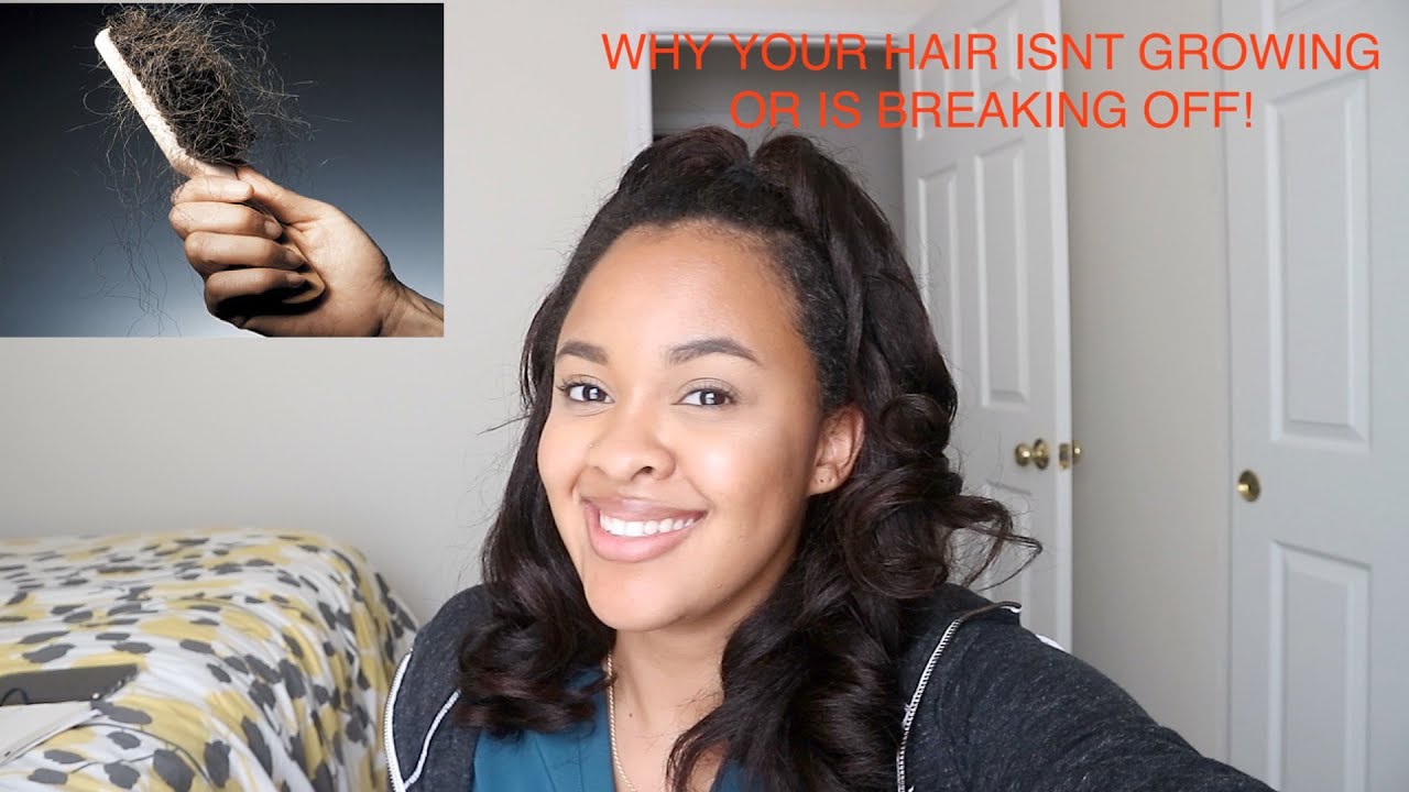 WHY YOUR HAIR IS BREAKING OR NOT GROWING!!RELAXED HAIR YouTube