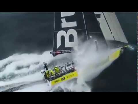 Afgørelse tyran Overtræder Volvo Ocean Race, Team Brunel drone launch - YouTube