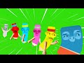 Funny Pencils Make a New Friend (Meeting Eraser) | D Billions Kids Songs