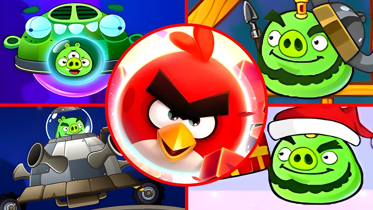Angry Birds Reloaded - All Bosses (11 January 2025)