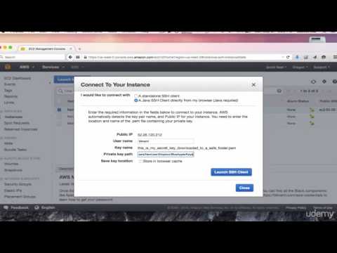 001 Connecting To Your Instance via SSH and Java SSH