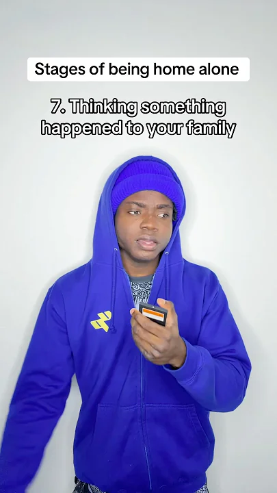 Stages of being home alone ?
