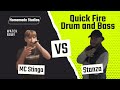 Drum and Bass Mix ft MC Stinga and Stanza - Homemade Studios