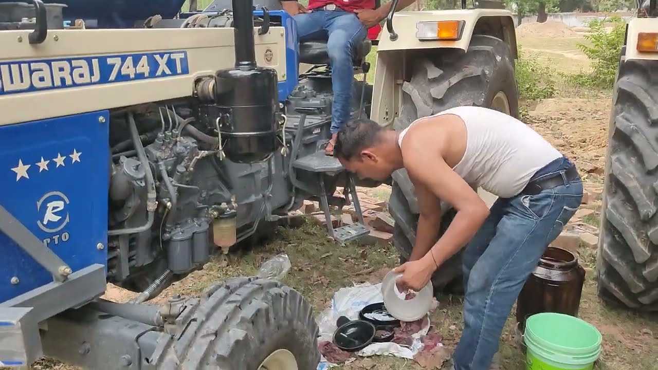 Swaraj 744 XT Full service information on Swaraj agency camp