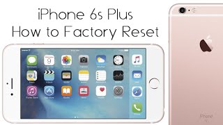 iPhone 6s Plus  How to Reset Back to Factory Settings​​​ | H2TechVideos​​​