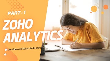 Zoho Analytics: The Ultimate Hindi Guide  | with Klasiinn | Part 1