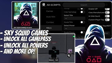 🔥INK Game Script Updated – Jump Rope + Unlock All Gamepasses & Powers | Sky Squid Games (pastebin)