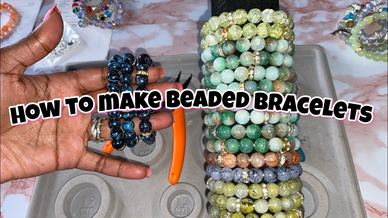 Elastic Cords Sharing, How To Secure a Beaded Bracelet Without Glue?