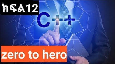 c++ programming in Amharic return statement .