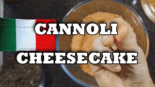 Chocolate Chip Cheesecake Recipe No Bake [Cannoli Cheesecake]