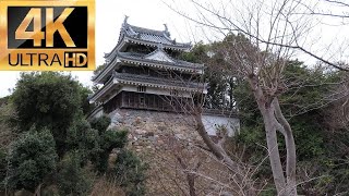 Nishio Castle Japan in 4K