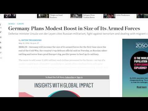 გერმანია არმიას ზრდის