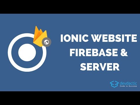 How to Host Your Ionic 4 App as a Website on Firebase & Standard Web Servers