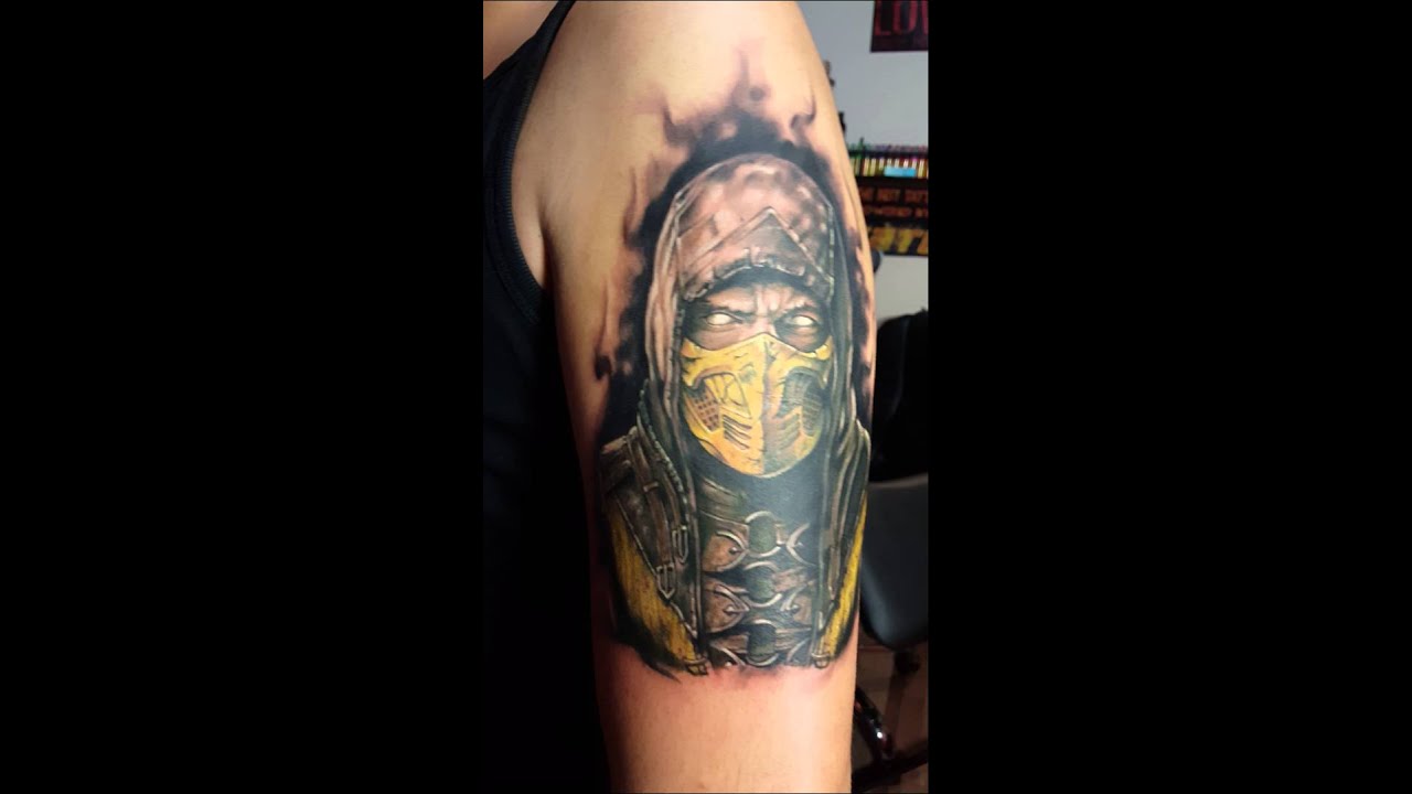 Mortal Kombat Tattoo Scorpion
