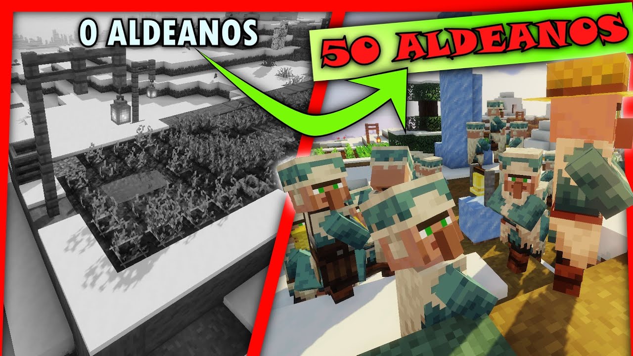 🏜️ Como REPOBLAR una ALDEA Abandonada 🏕️ REPRODUCIR ALDEANOS [Minecraft 1.16] Diamantura #7.5