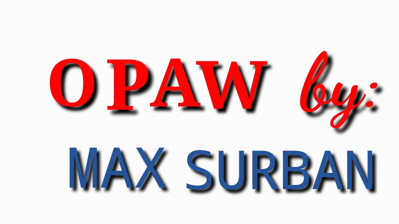 Opaw lyrics by Max Surban