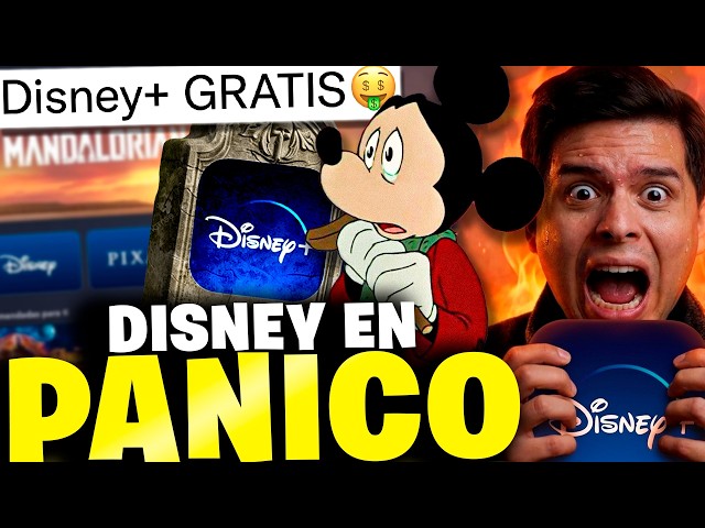 ¡Disney ahora REGALA Disney+ para salvarla de la RUINA! 💀 Disney cayó bajo