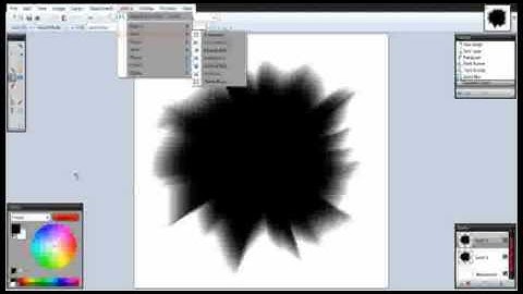 How to create Burn Mark Stock Images in 2 programs