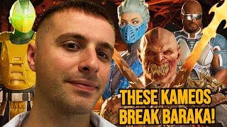THE BEST KAMEOS FOR BARAKA! (EXPLAINED): MORTAL KOMBAT 1