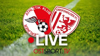 LIVE! Berliner AK 07 vs. Greifswalder FC | Regionalliga Nordost | SP31