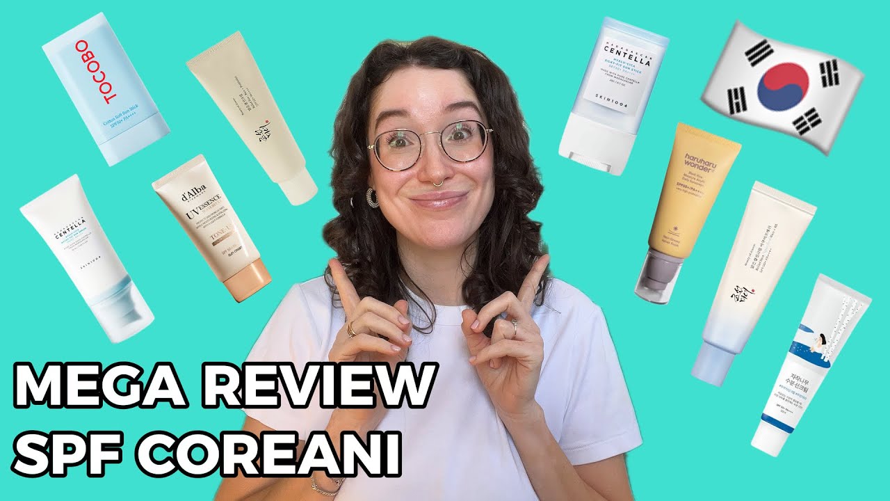 SKINCARE COREANA: MEGA REVIEW DEGLI SPF PIÙ VIRALI