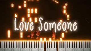 Love Someone  Lukas Graham Piano Cover  Free Sheet 