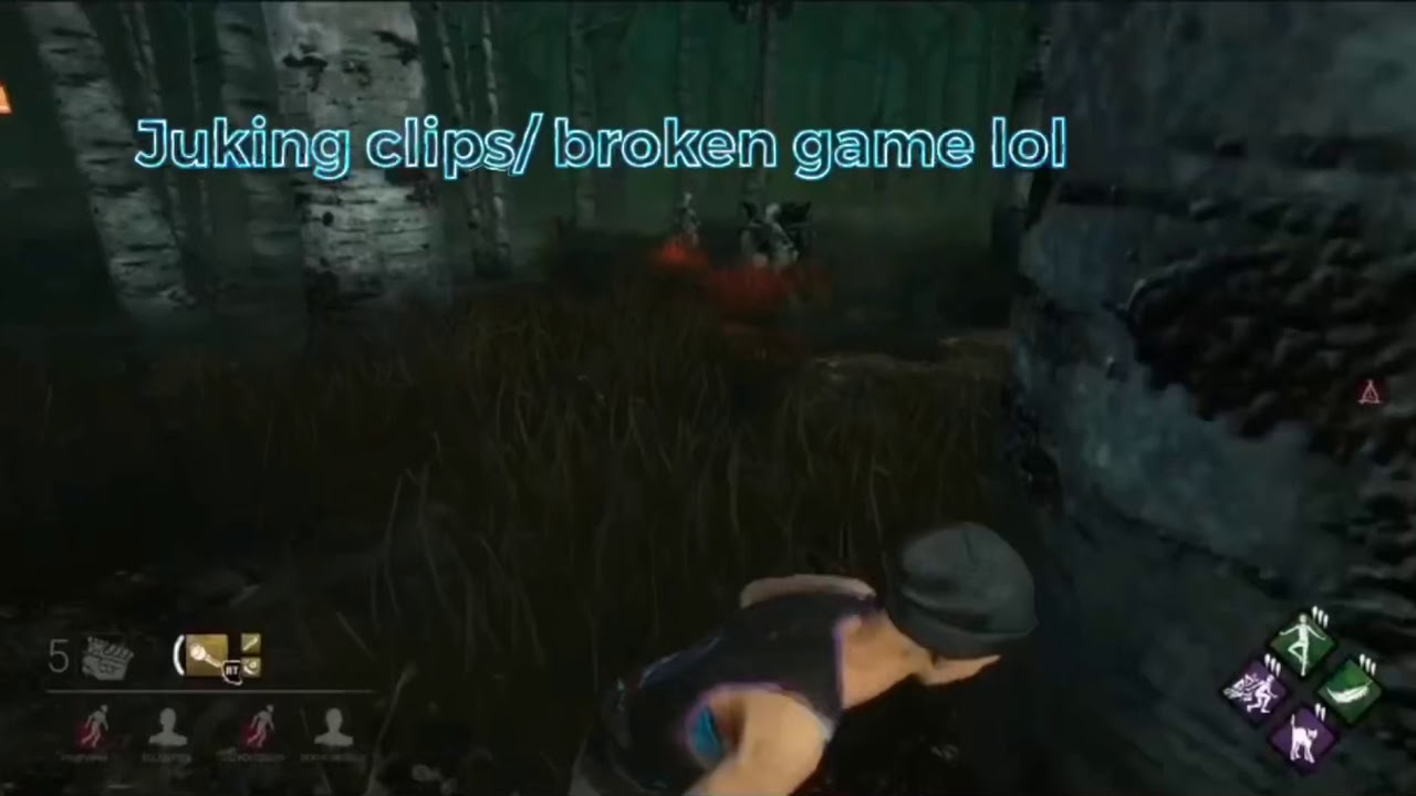 Jukes and glitches montage in dead by daylight - YouTube