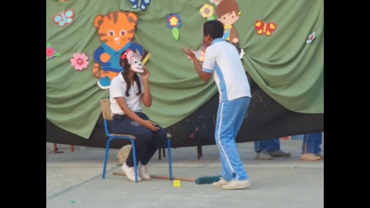 FIESTA DE LA LECTURA La ratita presumida Escuela Honorato Vasquez