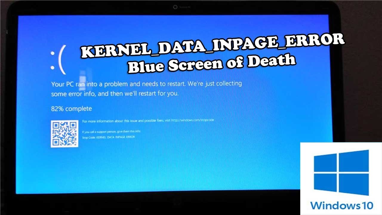 blue screen kernel data inpage error blue screen kernel data inpage error