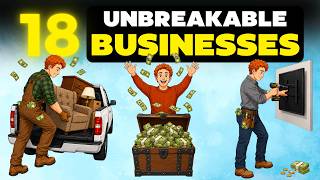 🥇 18 BORING BUSINESSES That QUIETLY Create Millionaires (And Nobody Competes)
