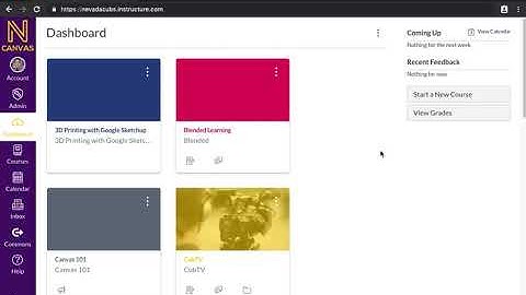 CANVAS - Creating a Blueprint Course