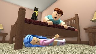 CRAZY FAN HIDES IN MY BEDROOM! - Roblox Bloxburg Roleplay