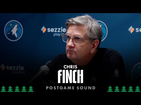 "We're Always Gonna Respond" | Chris Finch Postgame Sound | 12.25.25