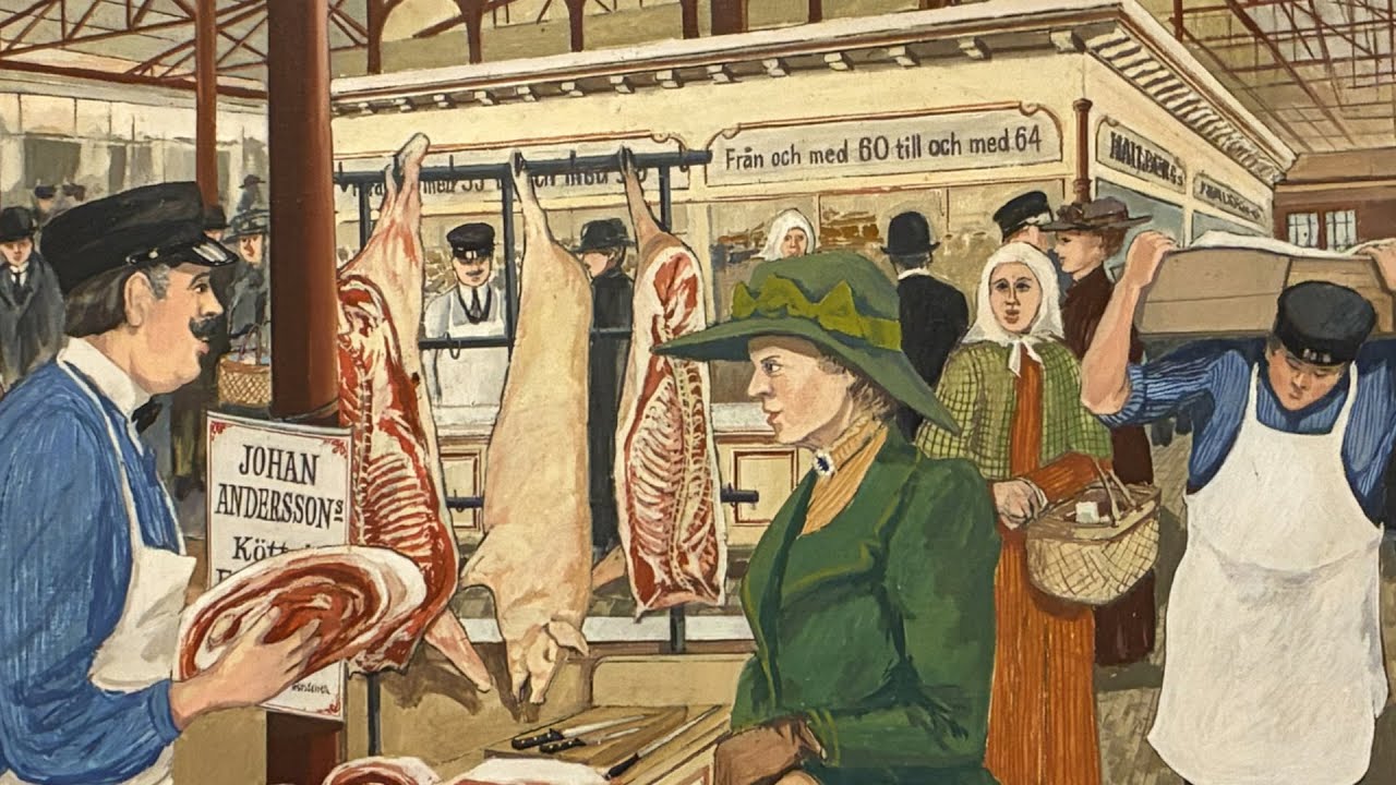 SALUHALLEN i Göteborg - Från förr till nu