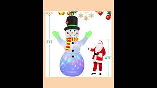 2.2M/7FT Christmas Inflatable Snowman