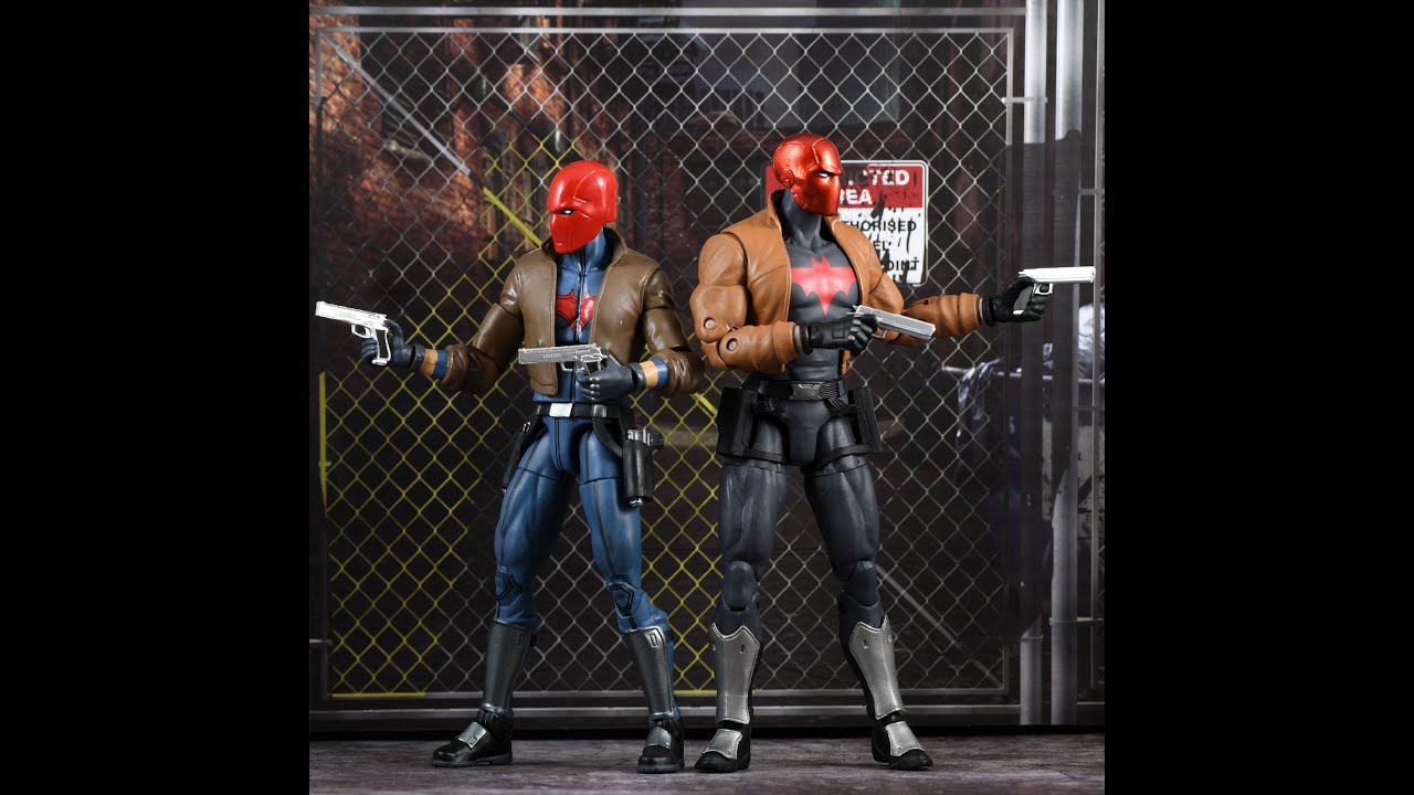 dc essentials red hood action figure