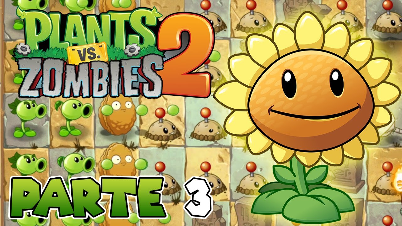 TODOS MIS GIRASOLES TIENEN NUTRIENTES DURANTE 1 NIVEL! | PARTE #3 | PLANTS  VS ZOMBIES 2 - YouTube