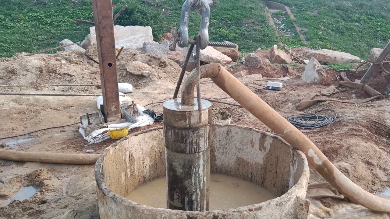 Pilling work (Flushing cast in situ bored pile) YouTube