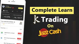 Learn k Trading on jazz-cash to Buy and Sell Shares | trade on jazzcash